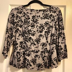 Banana Republic peplum top